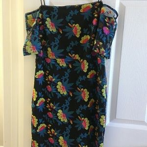 Embroidered Top Shop dress